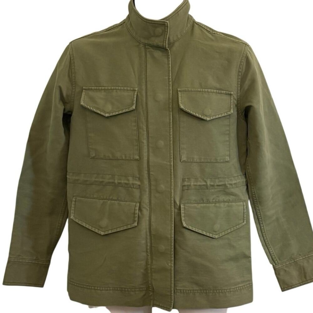 Everlane Olive Green Cotton Field Jacket Size Medium
